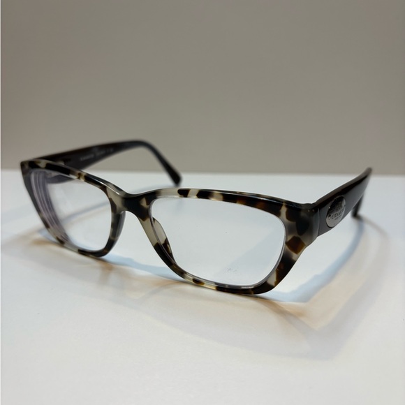COACH EYEGLASSES HC6070/5325 (Snow Leopard Tortoise/Dk Brown) 53•17•135 - Picture 2 of 11